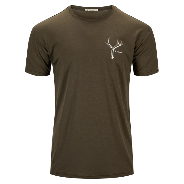 Aclima LightWool 140 Classic Tee Antler M, kolor: 356 - Tarmac