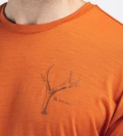 Aclima LightWool 140 Classic Tee Antler M, kolor: 430 - Apricot Orange