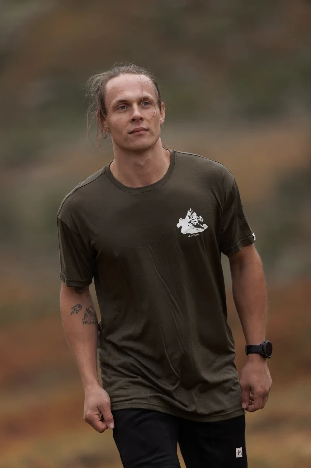 Aclima LightWool 140 Classic Tee Mountain M, kolor: 356 - Tarmac