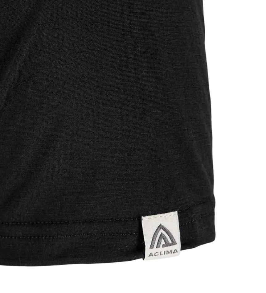 Aclima LightWool 140 Classic Tee Mountain M, kolor: 123 - JetBlack