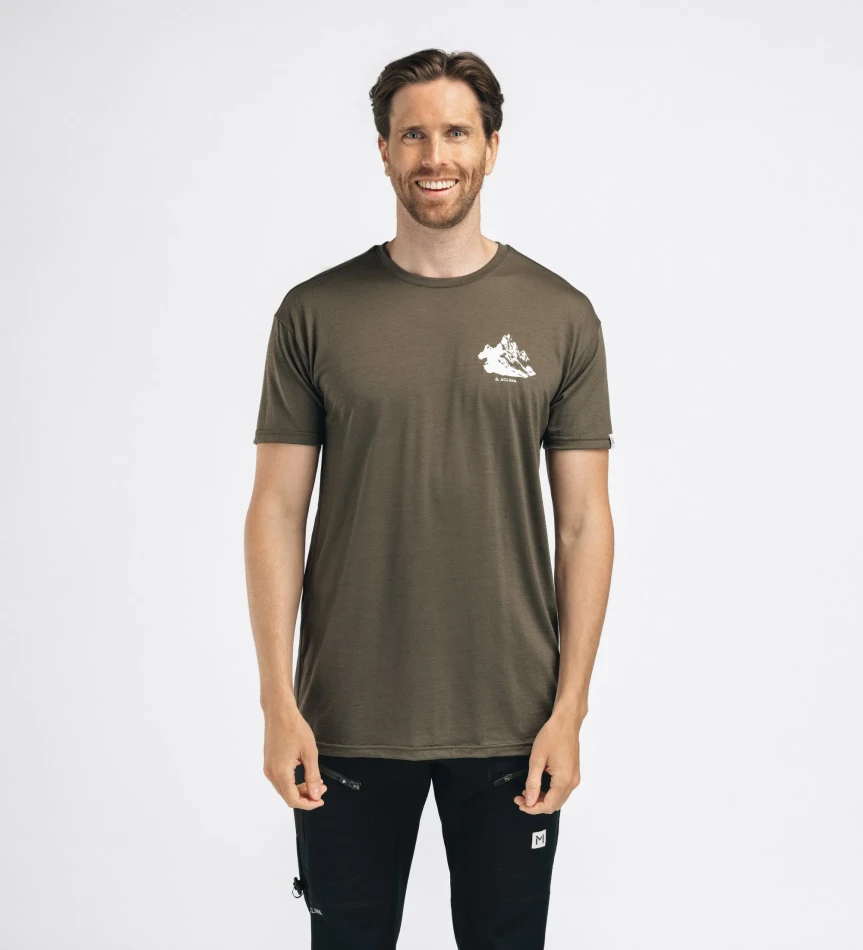Aclima LightWool 140 Classic Tee Mountain M, kolor: 356 - Tarmac