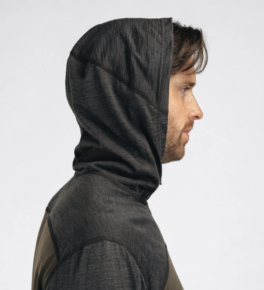Aclima LightWool 180 Hoodie M, kolor: 417 - Tarmac/Marengo