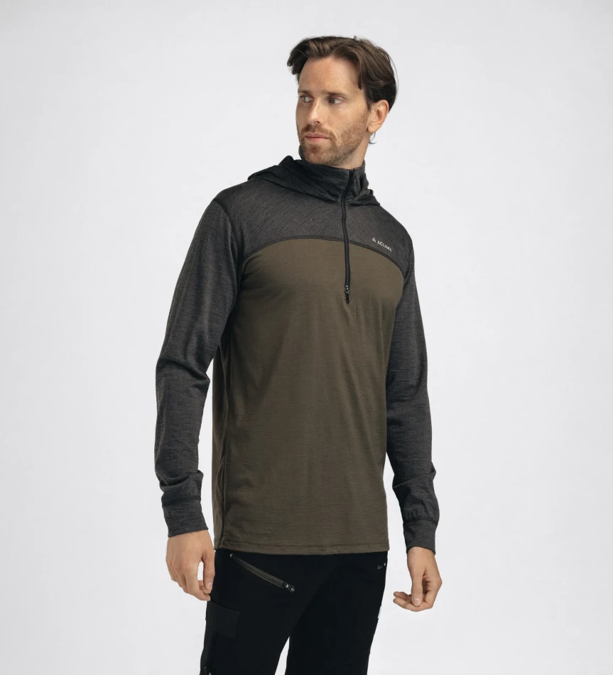 Aclima LightWool 180 Hoodie M, kolor: 417 - Tarmac/Marengo