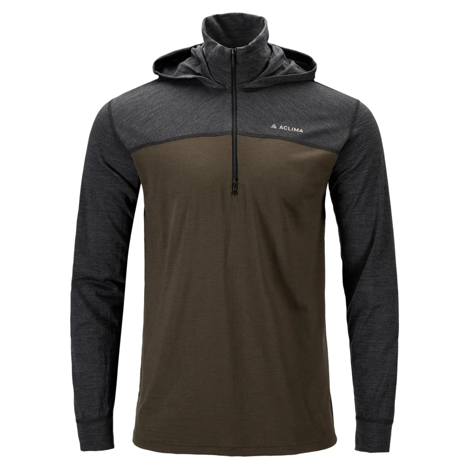 Aclima LightWool 180 Hoodie M, kolor: 417 - Tarmac/Marengo