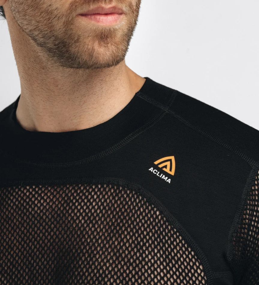 Aclima WoolNet Original Crewneck M, kolor: 123 - Jet Black
