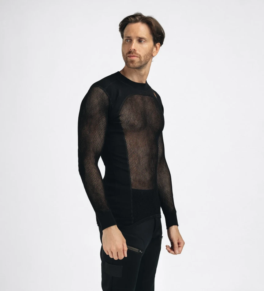 Aclima WoolNet Original Crewneck M, kolor: 123 - Jet Black