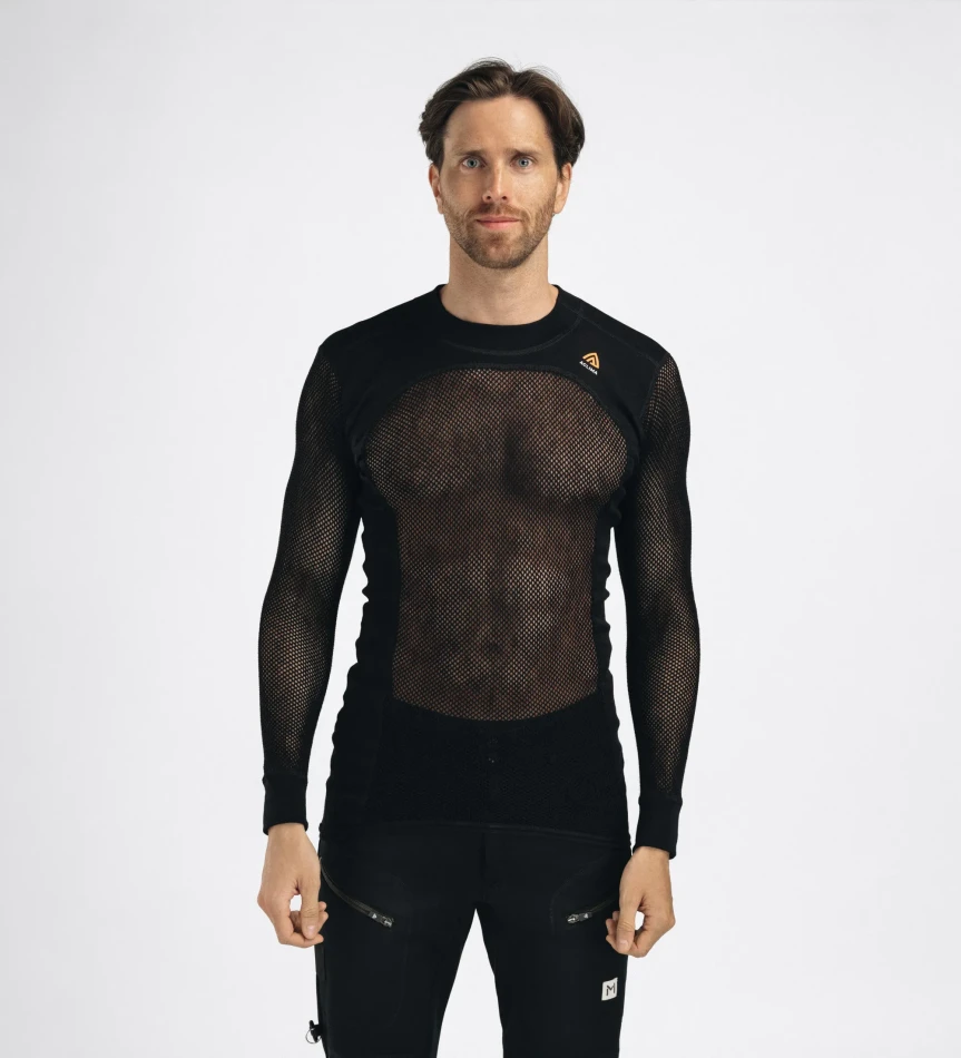Aclima WoolNet Original Crewneck M, kolor: 123 - Jet Black