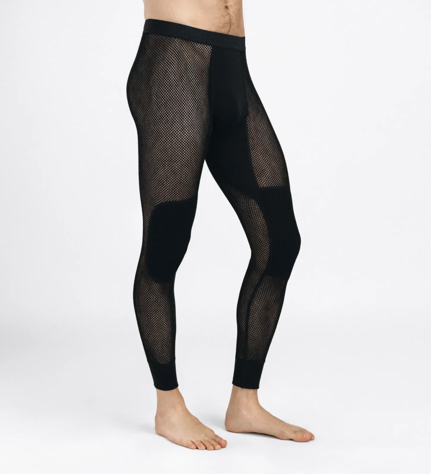 Aclima WoolNet Original Longs M, kolor: 123 - Jet Black
