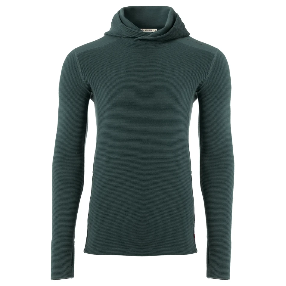 Aclima StreamWool Hoodie M, kolor: 343 - Green Gables