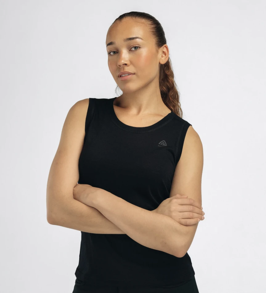 Aclima LightWool 140 Singlet V2 W, kolor: 123 - Jet Black