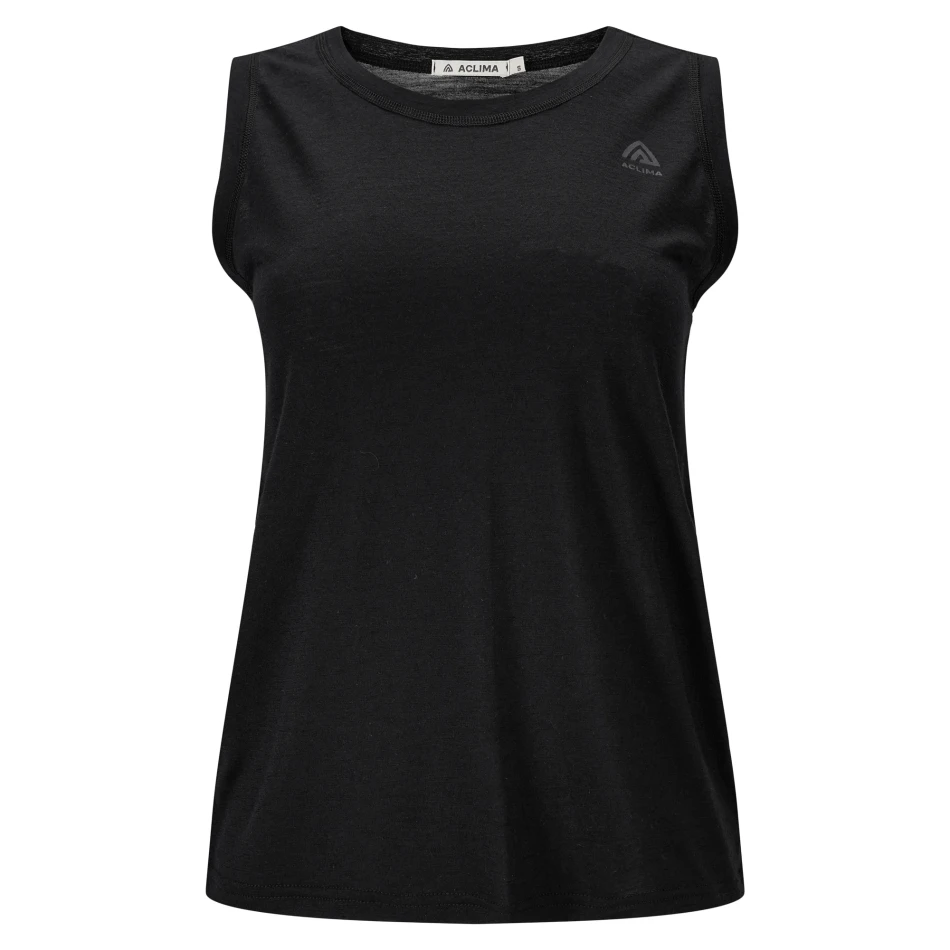 Aclima LightWool 140 Singlet V2 W, kolor: 123 - Jet Black