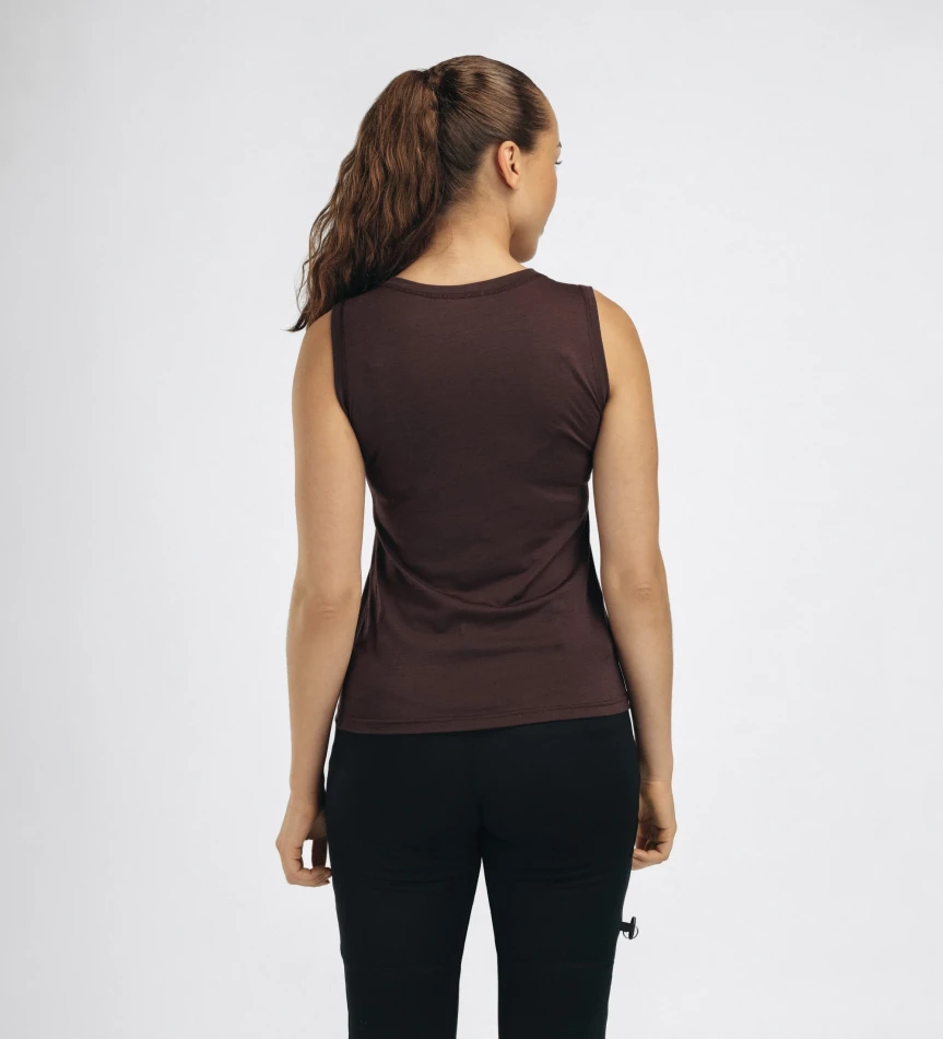 Aclima LightWool 140 Singlet V2 W, kolor: 414 - Chocolate Plum