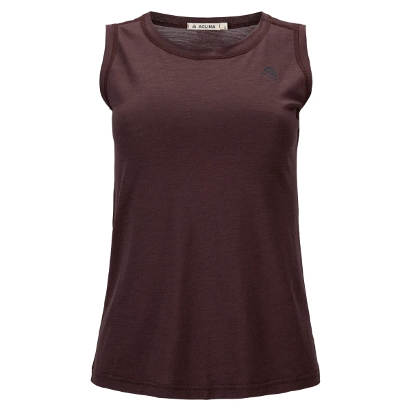 Aclima LightWool 140 Singlet V2 W, kolor: 414 - Chocolate Plum