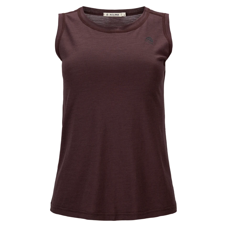Aclima LightWool 140 Singlet V2 W, kolor: 414 - Chocolate Plum