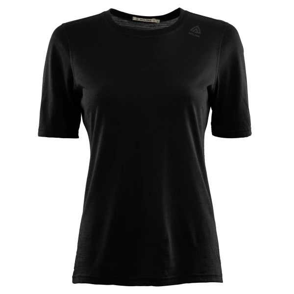 Aclima LightWool 140 Undershirt Tee V2 W, kolor: 123 - Jet Black