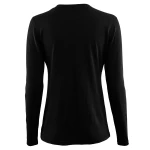 Aclima LightWool 140 Undershirt Long Sleeve V2 W, kolor: 123 - Jet Black