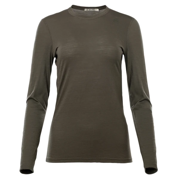 Aclima LightWool 140 Undershirt Long Sleeve V2 W, kolor: 356 - Tarmac