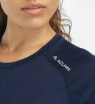 Aclima LightWool 140 Trail Tee W, kolor: 232 - Navy Blazer