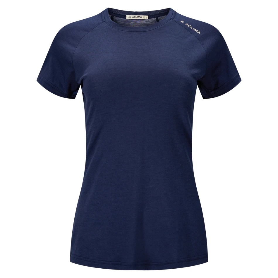 Aclima LightWool 140 Trail Tee W, kolor: 232 - Navy Blazer