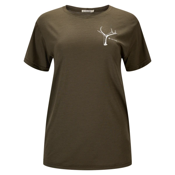 Aclima LightWool 140 Classic Tee Antler W, kolor: 356 - Tarmac