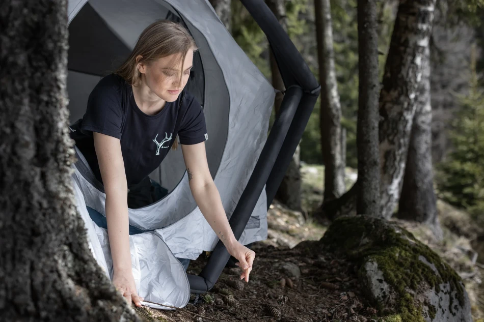 Aclima LightWool 140 Classic Tee Antler W, kolor: 123 - Jet Black