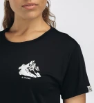 Aclima LightWool 140 Classic Tee Mountain W, kolor: 123 - Jet Black