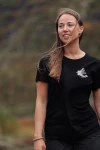 Aclima LightWool 140 Classic Tee Mountain W, kolor: 123 - Jet Black
