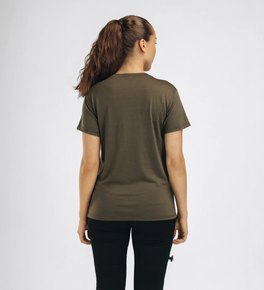 Aclima LightWool 140 Classic Tee Mountain W, kolor: 356 - Tarmac