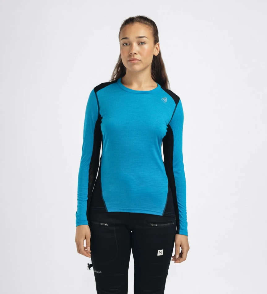 Aclima LightWool 140 Sportshirt W, kolor: 433 - Bluejay/Jet Black