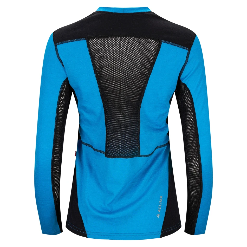 Aclima LightWool 140 Sportshirt W, kolor: 433 - Bluejay/Jet Black