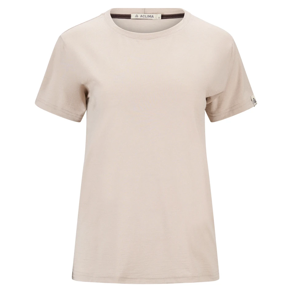 Aclima LightWool 180 Classic Tee W, kolor: 416 - Simply Taupe