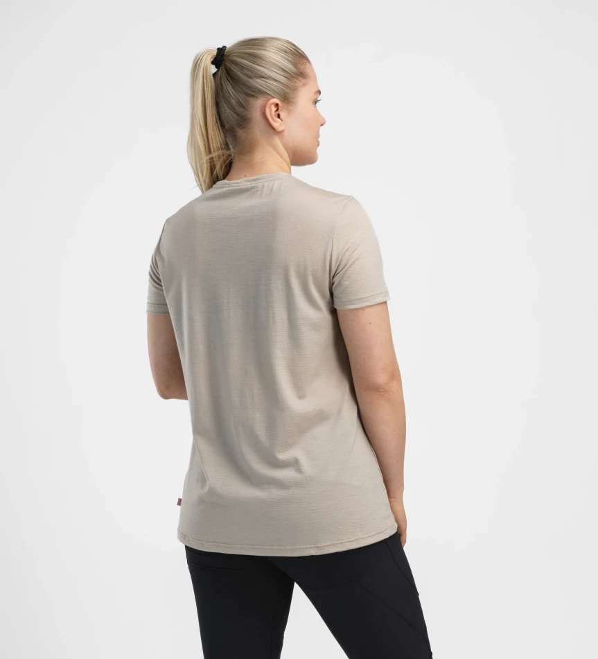 Aclima LightWool 180 Loose Fit Tee W, kolor: 416 - Simply Taupe