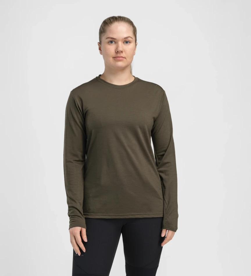 Aclima LightWool 180 Crewneck W, kolor: 356 - Tarmac