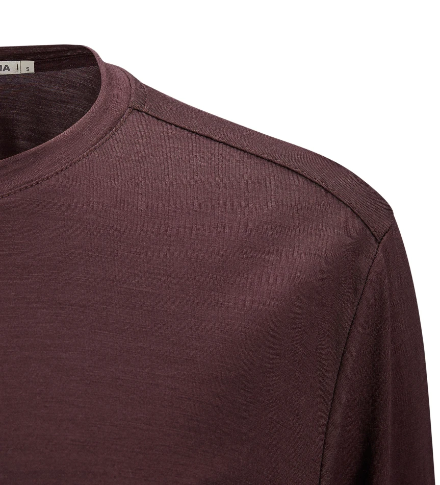 Aclima LightWool 180 Crewneck W, kolor: 414 - Chocolate Plum