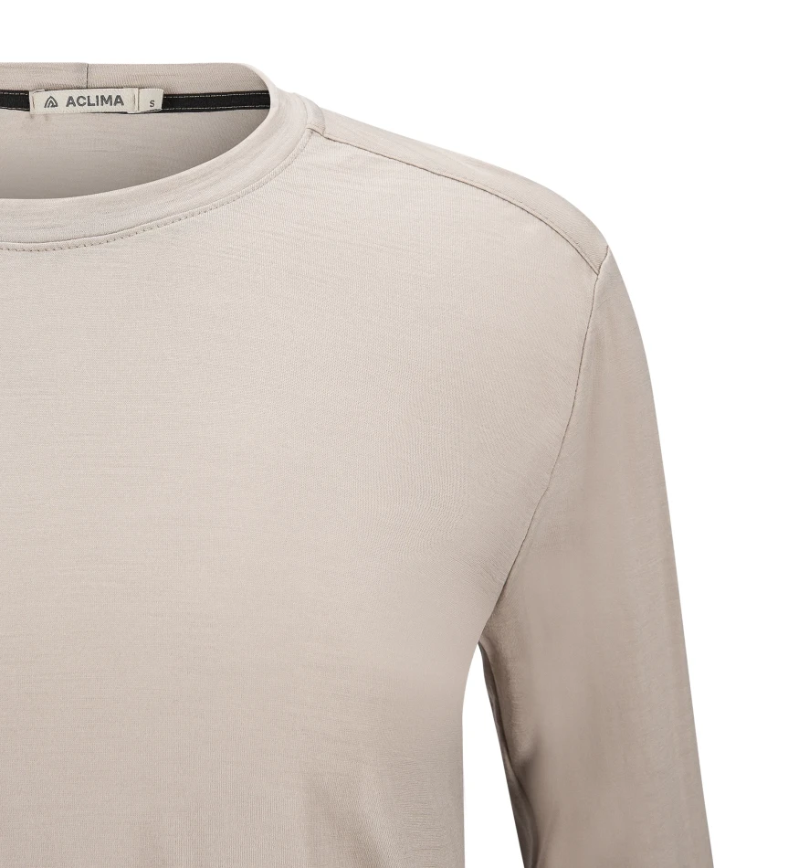 Aclima LightWool 180 Crewneck W, kolor: 416 - Simply Taupe