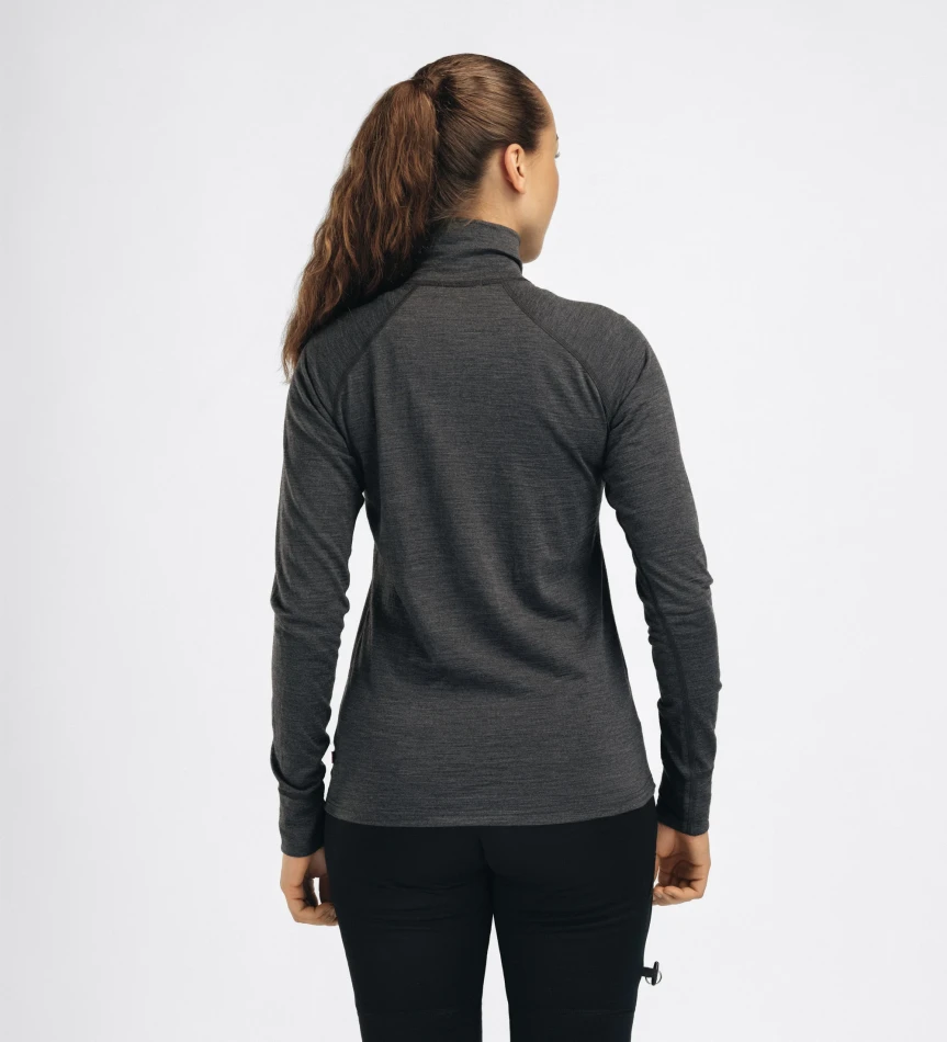 Aclima LightWool 180 Polo w/zip W, kolor: 69 - Marengo