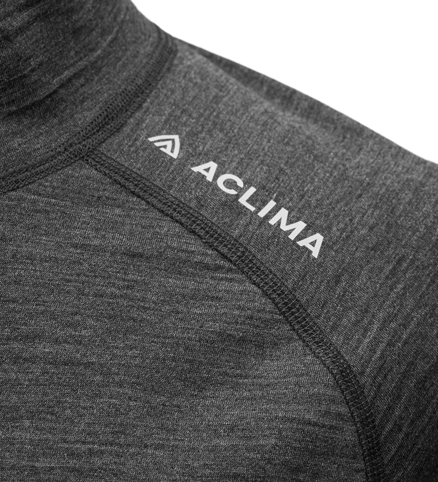 Aclima LightWool 180 Polo w/zip W, kolor: 69 - Marengo