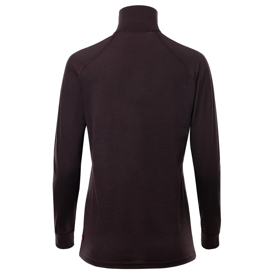 Aclima LightWool 180 Polo w/zip W, kolor: 414 - Chocolate Plum