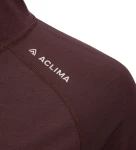 Aclima LightWool 180 Hoodie W, kolor: 414 - Chocolate Plum
