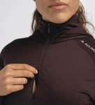 Aclima LightWool 180 Hoodie W, kolor: 414 - Chocolate Plum