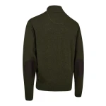 Harrington 1/2 Zip Knit, kolor: 368 - Forest Ember Melange