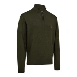 Harrington 1/2 Zip Knit, kolor: 368 - Forest Ember Melange
