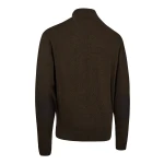 Harrington 1/2 Zip Knit, kolor: 591 - Brown Melange