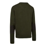 Harrington V-Neck Knit, kolor: 368 - Forest Ember Melange