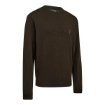 Harrington O-Neck Knit, kolor: 591 - Brown Melange