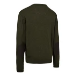 Harrington O-Neck Knit, kolor: 368 - Forest Ember Melange