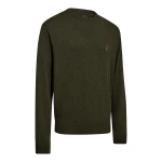 Harrington O-Neck Knit, kolor: 368 - Forest Ember Melange