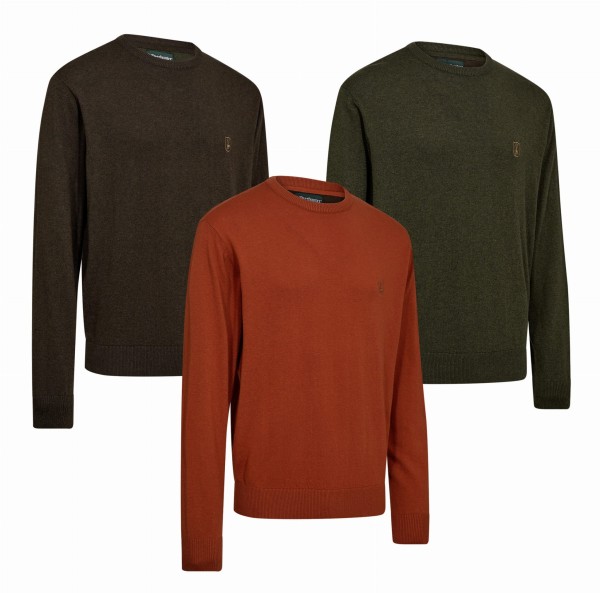Harrington O-Neck Knit,  mix kolorów