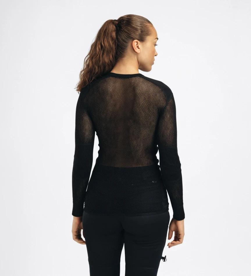 Aclima WoolNet Original Crewneck W, kolor: 123 - Jet Black