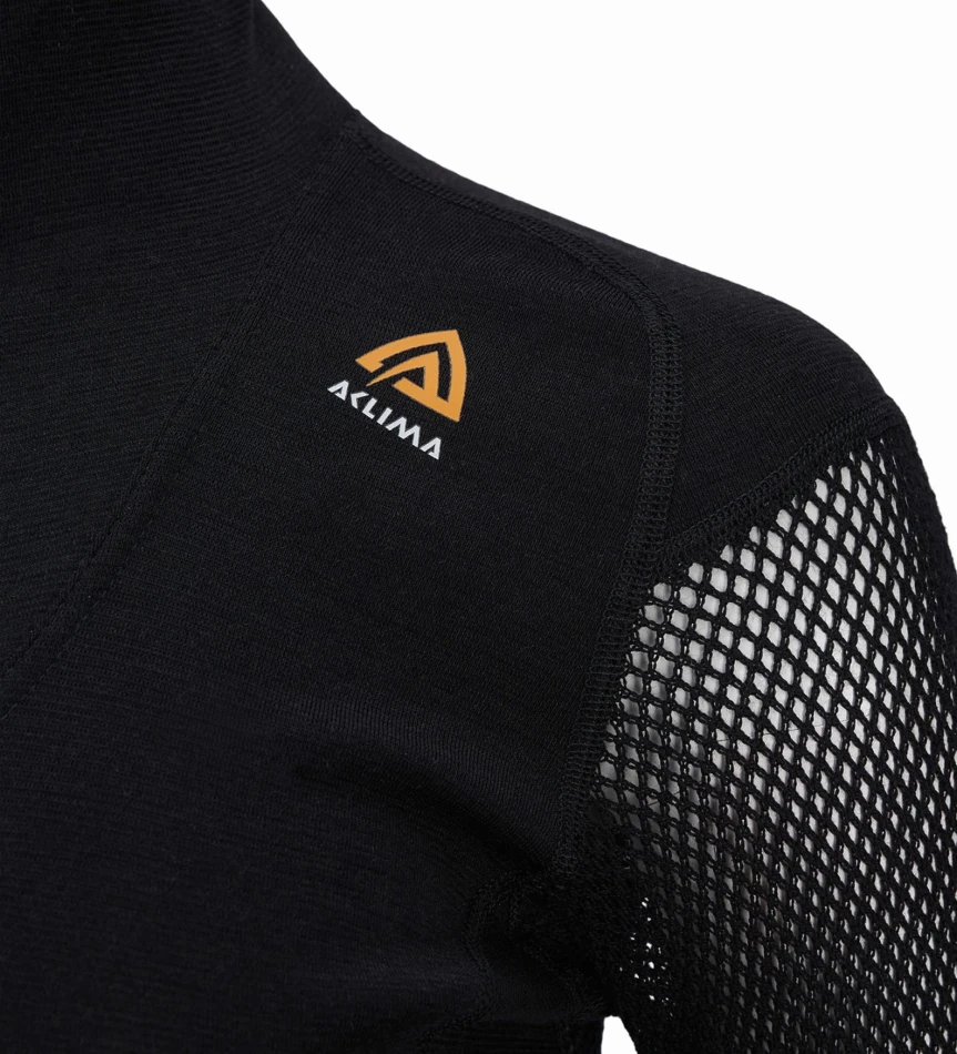 Aclima WoolNet Original Polo W, kolor: 123 - Jet Black
